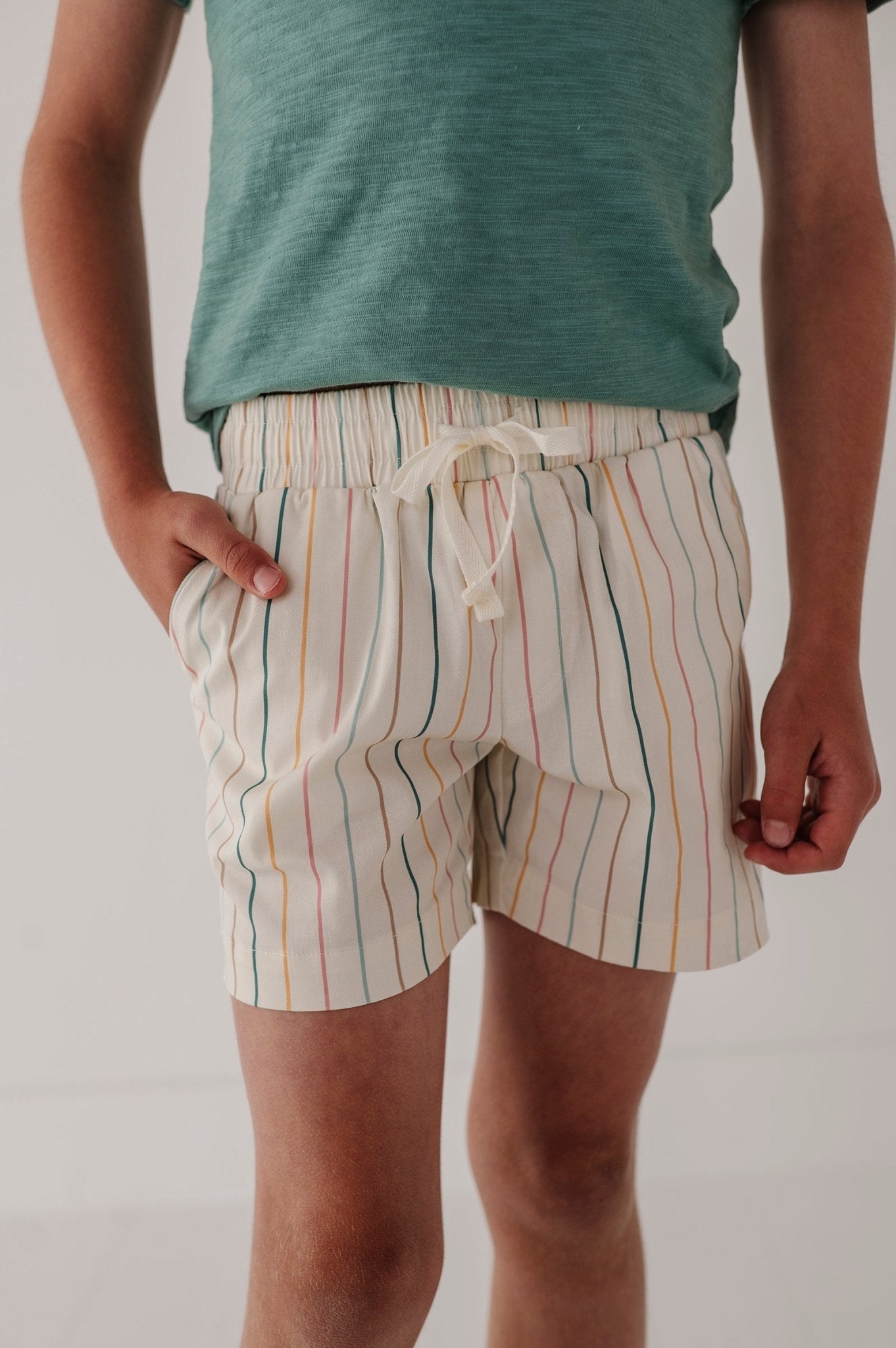Boy's Twill Beach Shorts