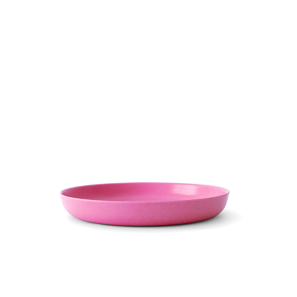 Bamboo Kids Plate - Set Of 4 - Rose