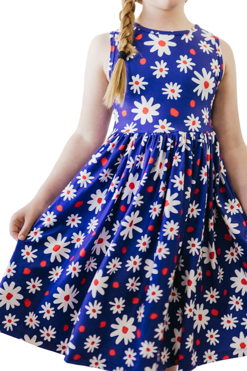 Baby You're A Firework Tank Twirl Dress