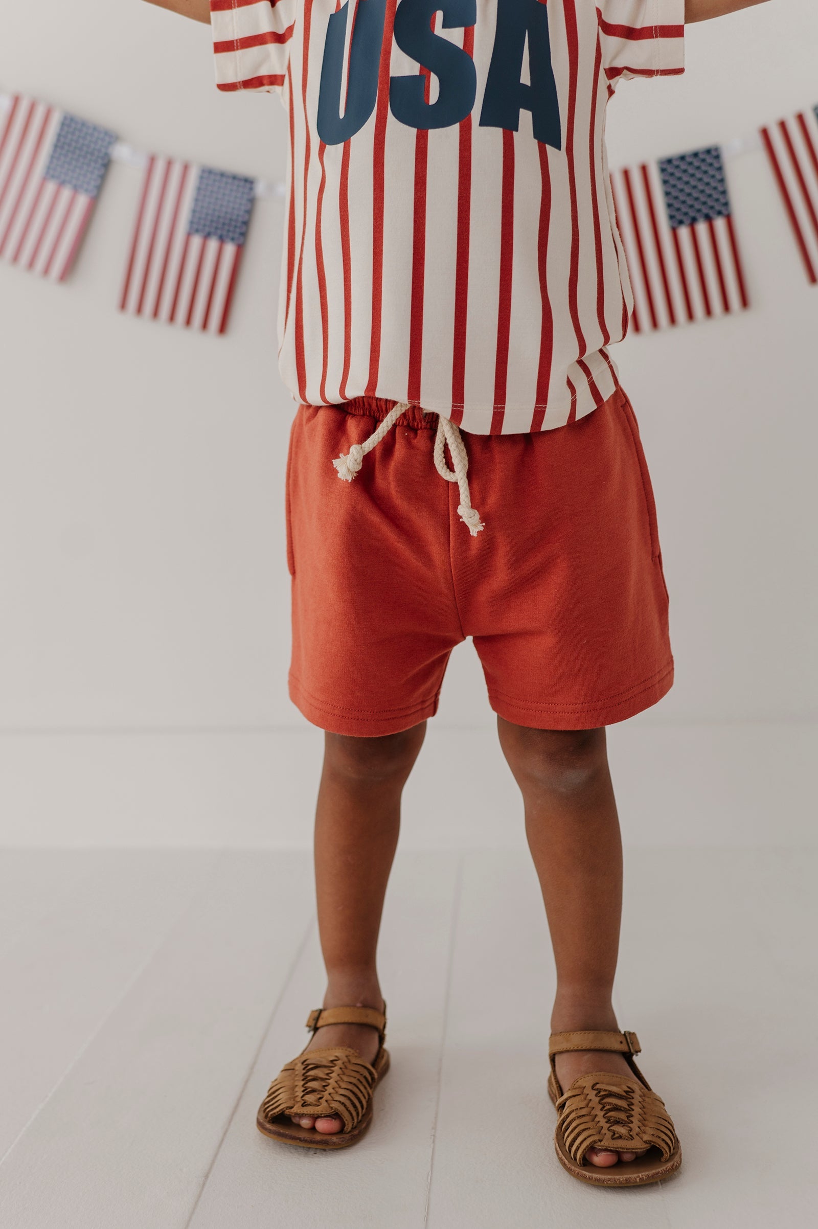 Boys Everyday Shorts In Red