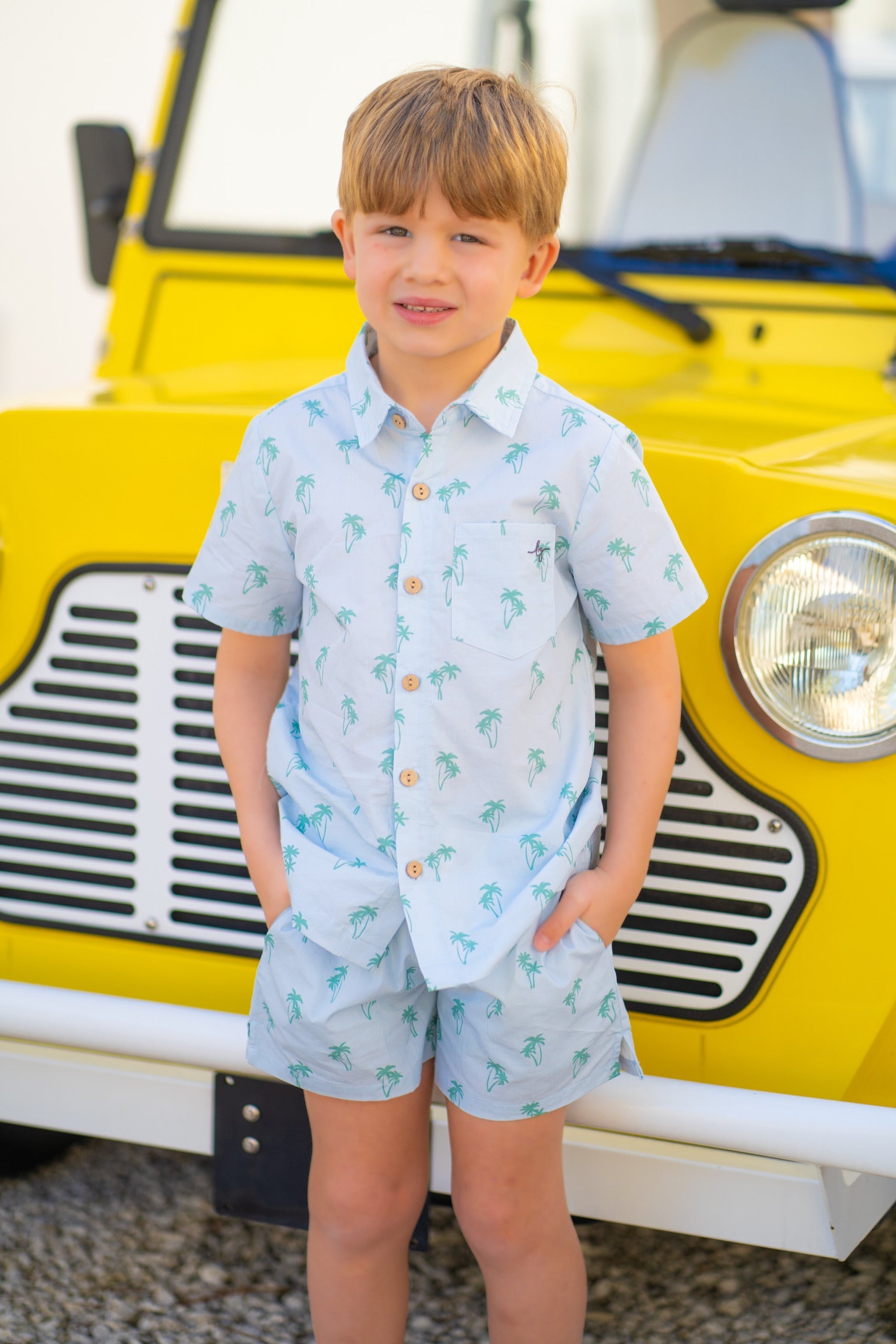 Palm Beach Short Set