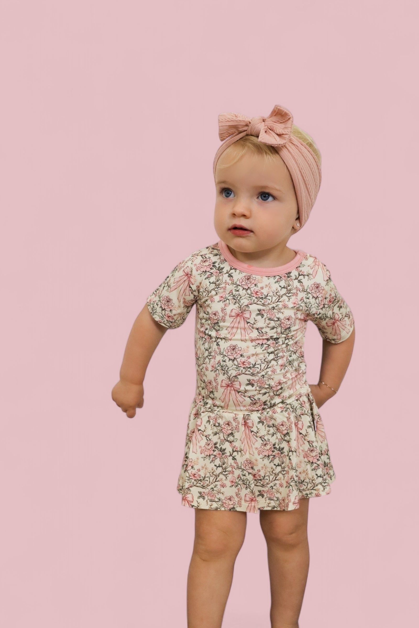 Victorian Bloom Dream Bodysuit Dress