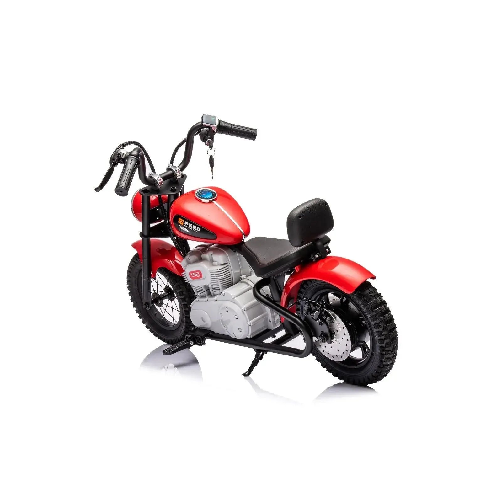 36v Freddo E-chopper, Leather Seat, Rubber Air Wheels, Brushless Motor