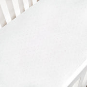 Classic Polka Dot Crib Sheet - Pink