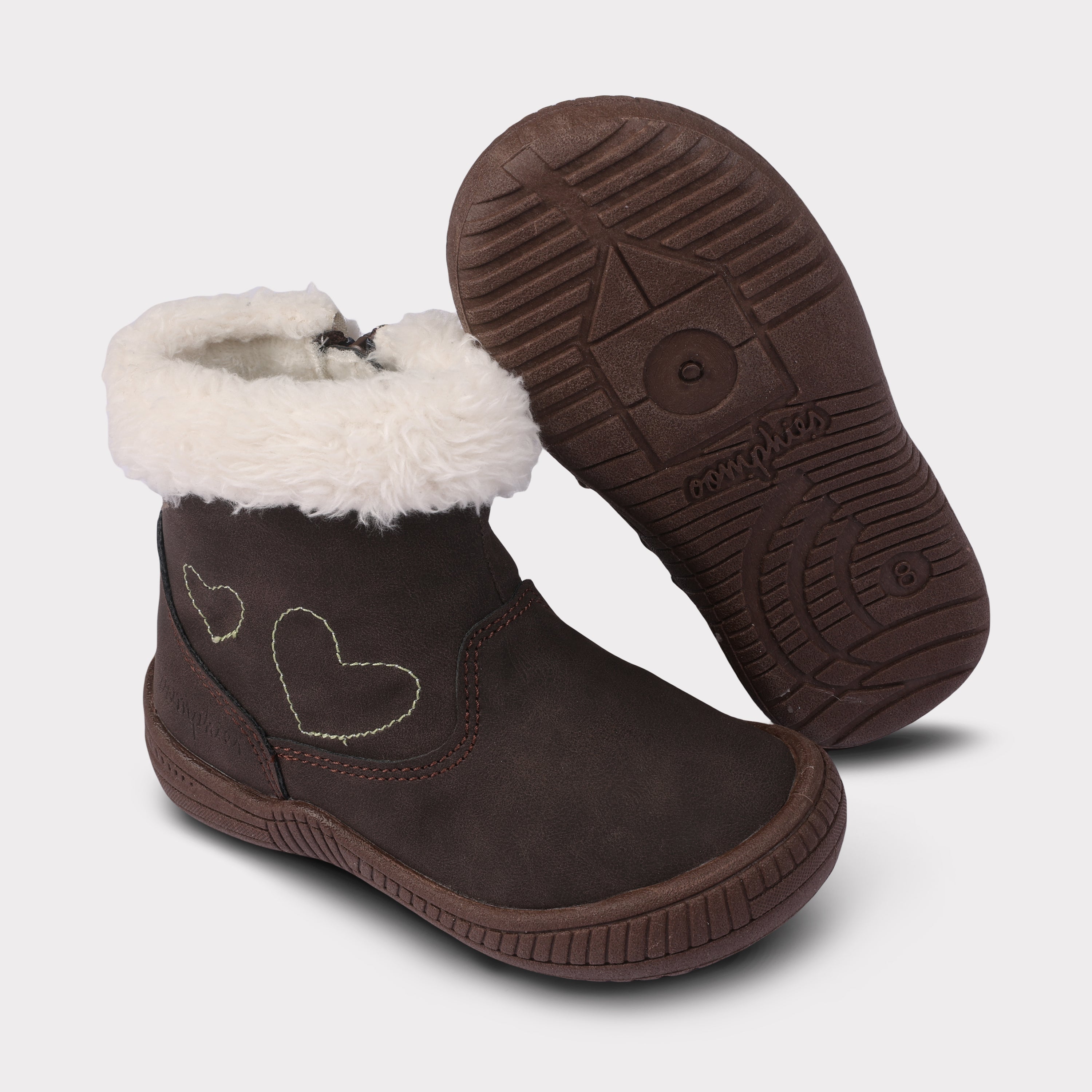 Winnie Girls Zip-up Boot