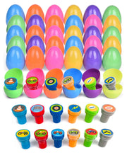 Easter Eggs With Monster Truck Stampers- 36 Pack