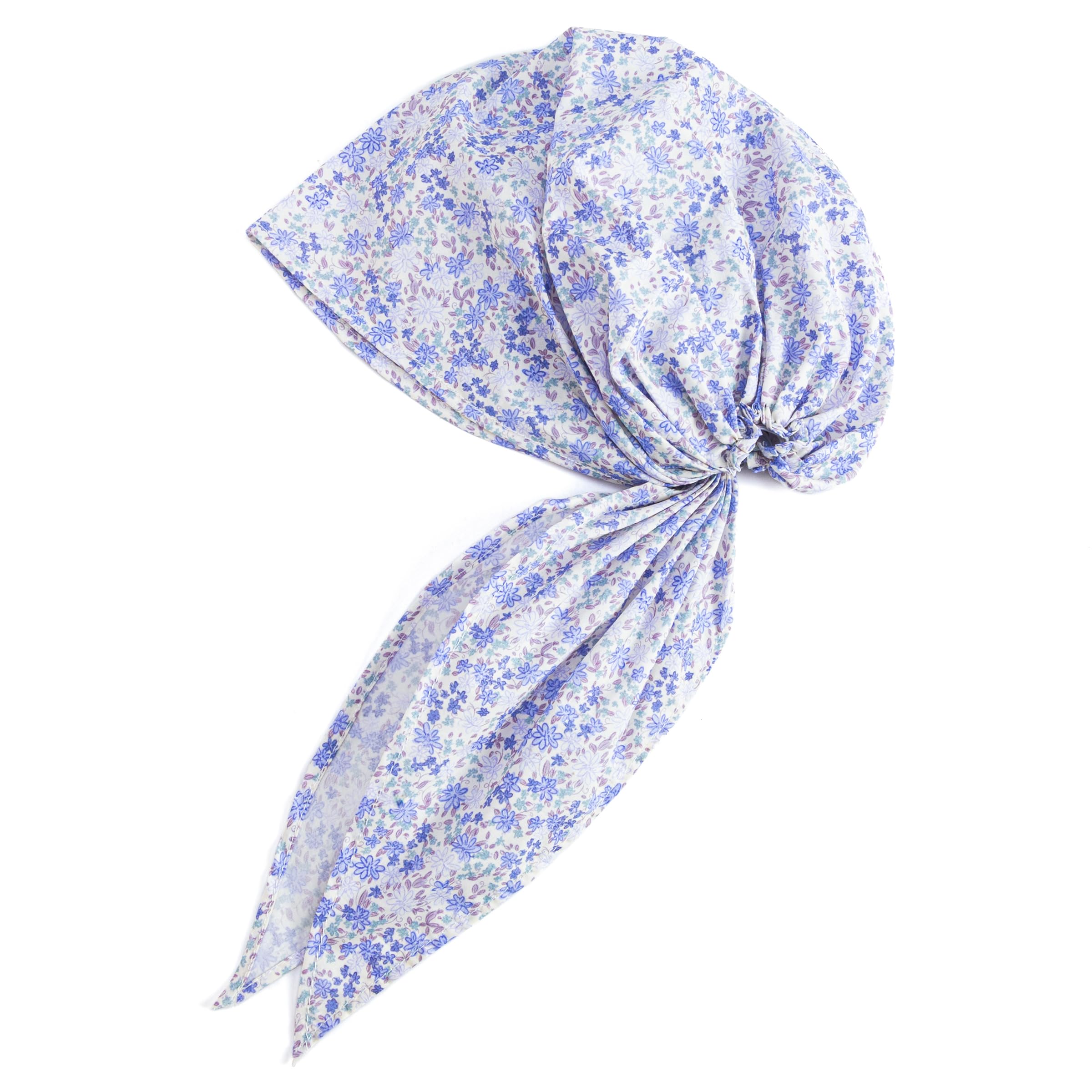 Girls Pre-tied Hair Bandana Head Scarf - Kids Age 3-8 Y- Country Floral