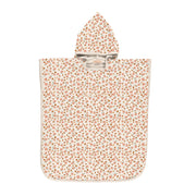 Bathing  Towel Poncho | Organic Cotton - Sunset Meadow