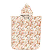 Bathing  Towel Poncho | Organic Cotton - Sunset Meadow