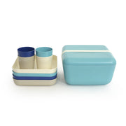 Bamboo 10-piece Picnic Set - Sea