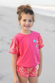 Sparkle Sport Set ~ Seashells