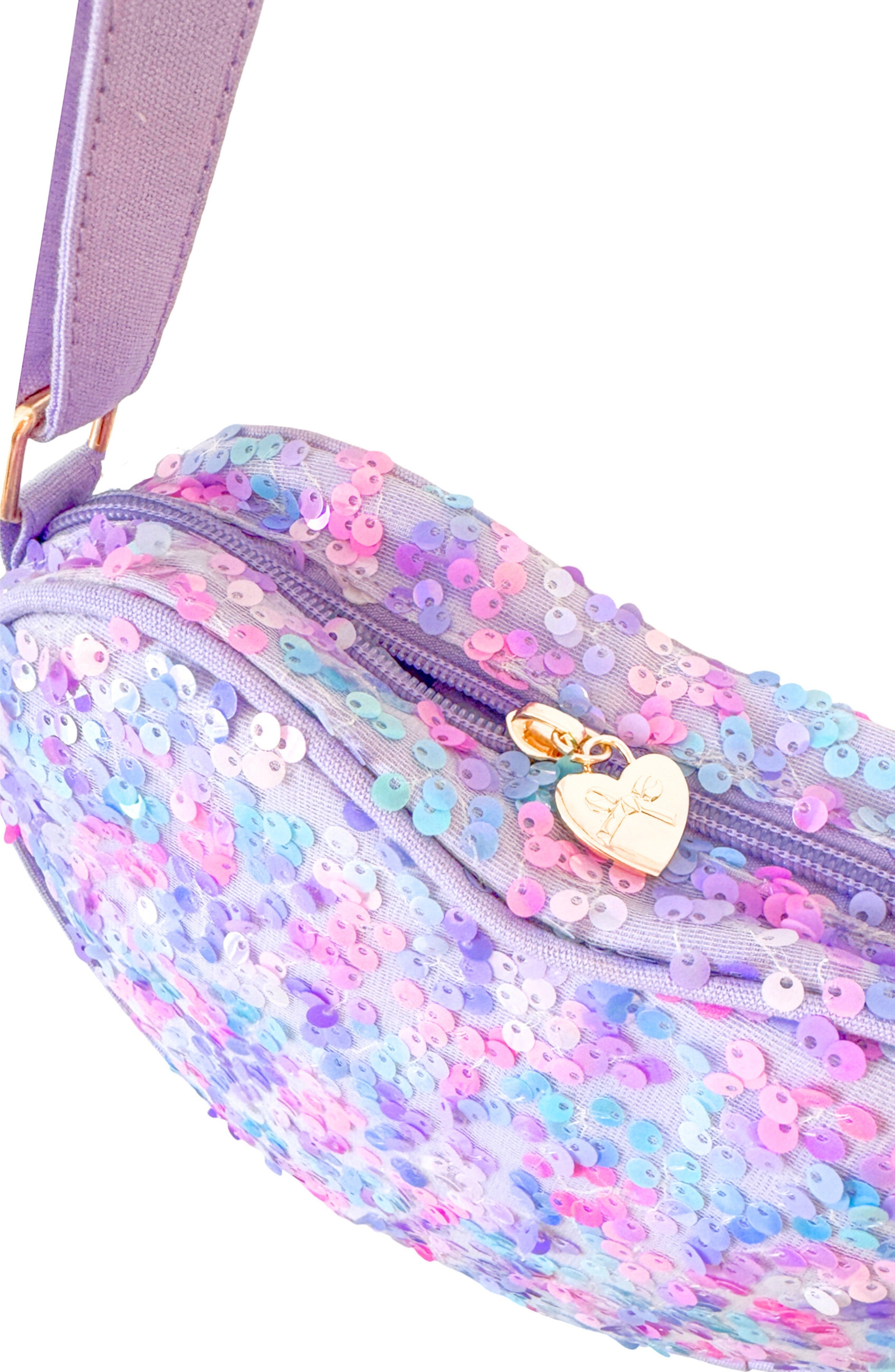 Mermaid Sparkle Heart Purse