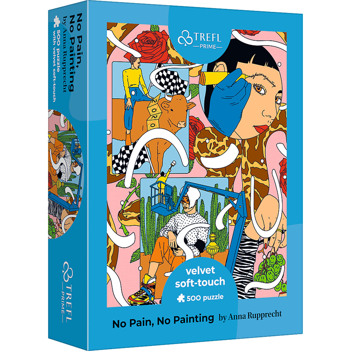 Prime Velvet No Pain No Painting 500 Piece Puzzle