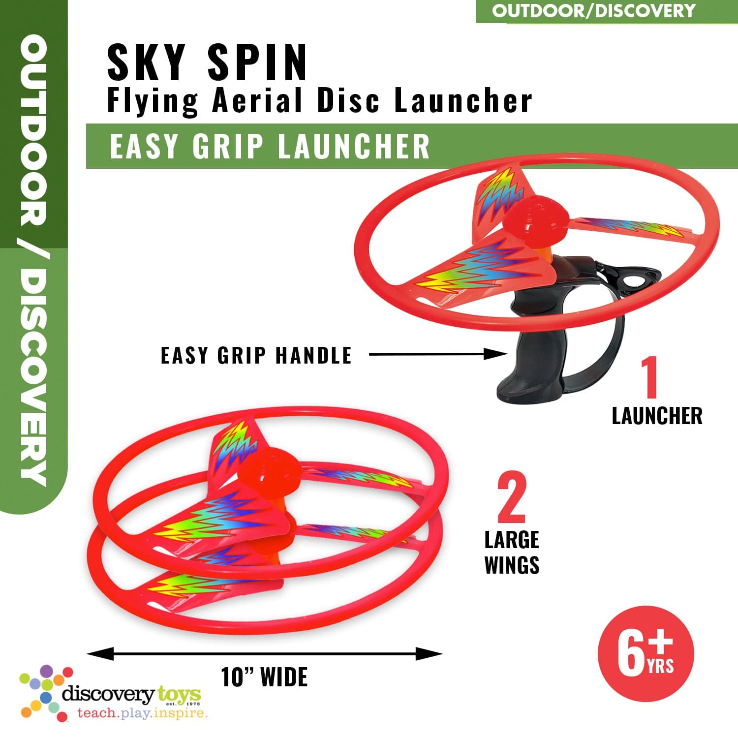 Sky Spin Flying Copter Outdoor Toy