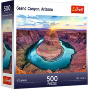 Red 500 Piece Jigsaw Puzzle - Grand Canyon Usa