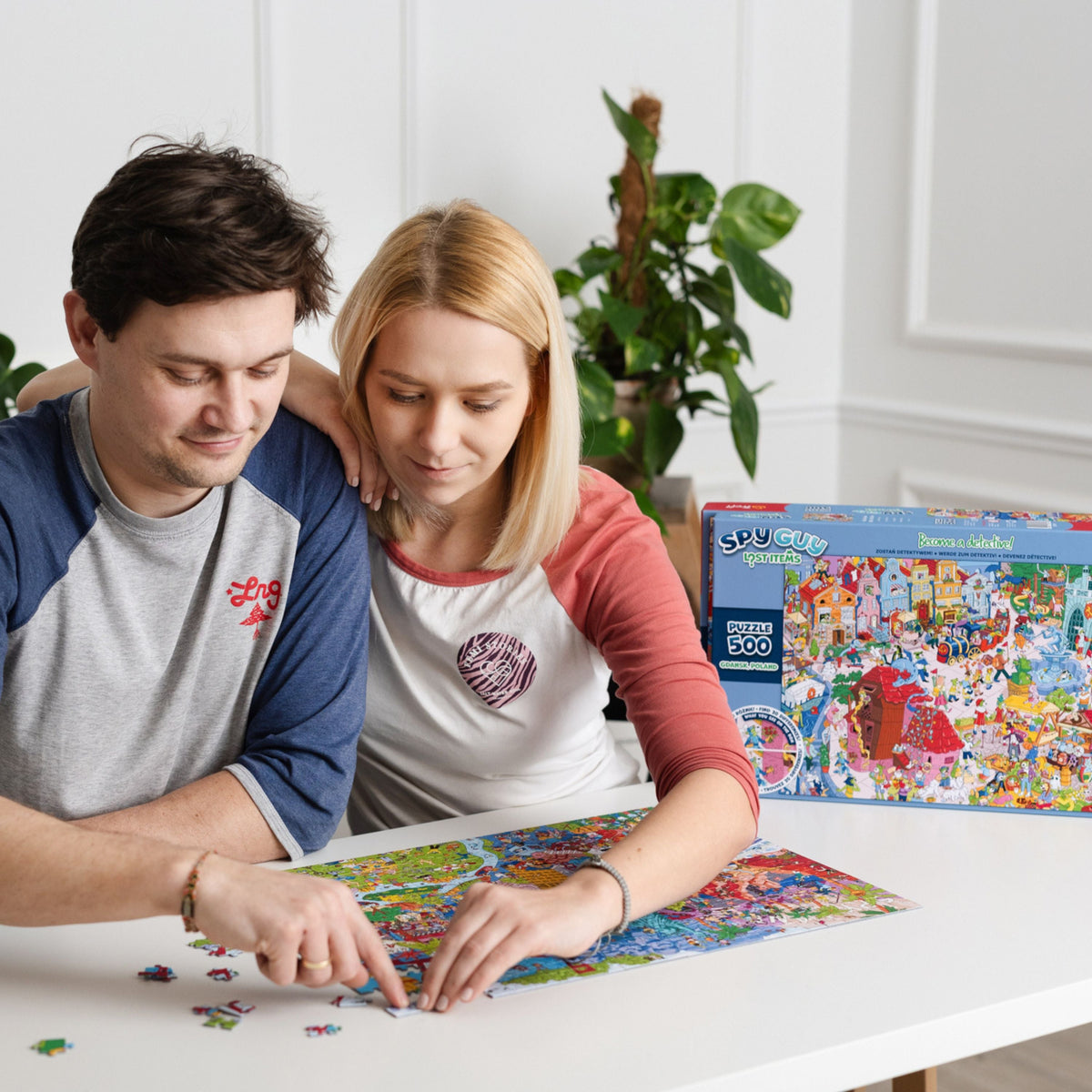 Kids Spy Guy Lost Items: Usa 500 Piece Puzzle