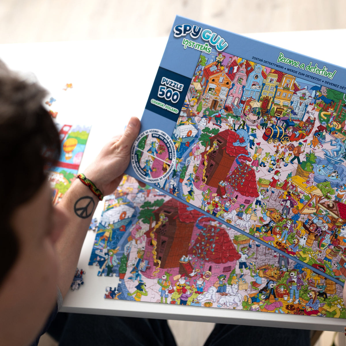 Kids Spy Guy Lost Items: Usa 500 Piece Puzzle