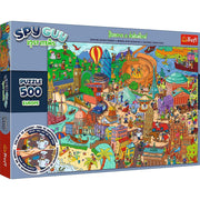 Kids Spy Guy Lost Items: Europe 500 Piece Puzzle