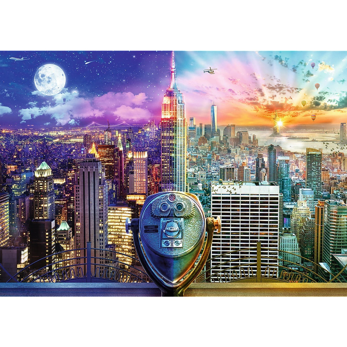Red 2x500 American Tour Puzzle
