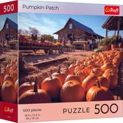 Red Halloween: Pumpkin Patch 500 Piece Puzzle