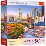 Red Cities: Boston Nathaniel Hall 500 Piece Puzzle