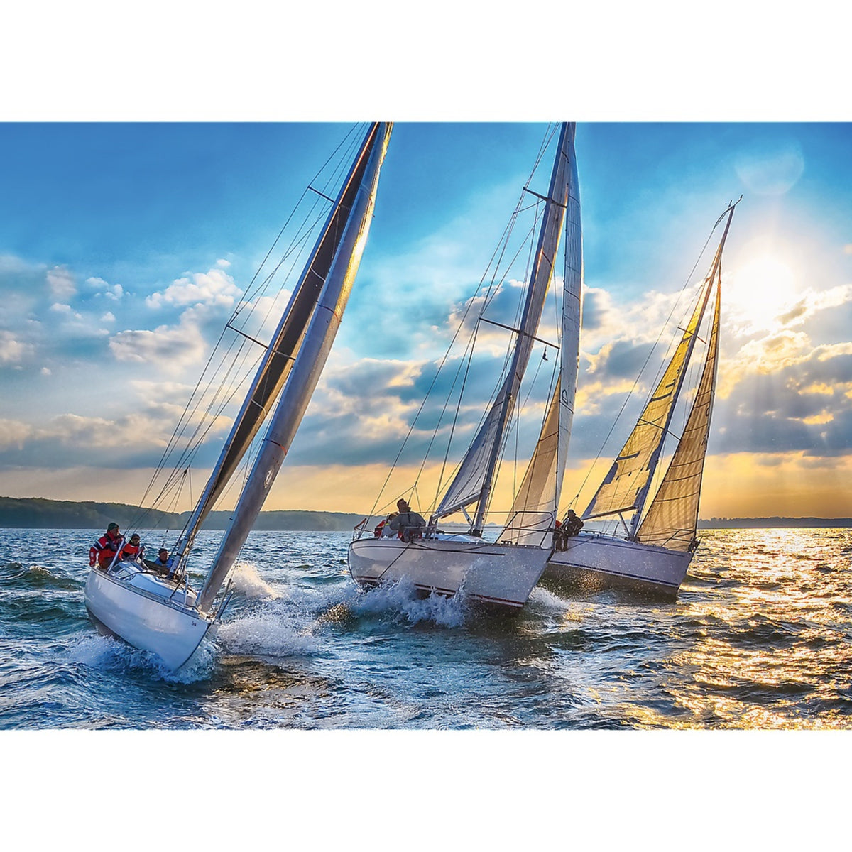 Red Sports: Sailing Regatta 500 Piece Puzzle