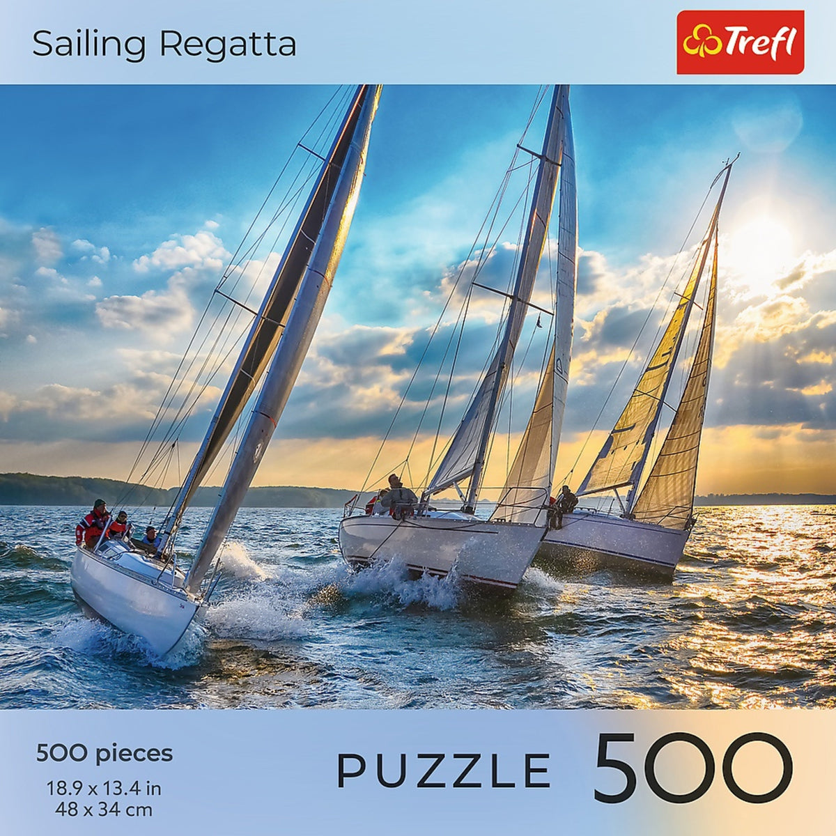 Red Sports: Sailing Regatta 500 Piece Puzzle