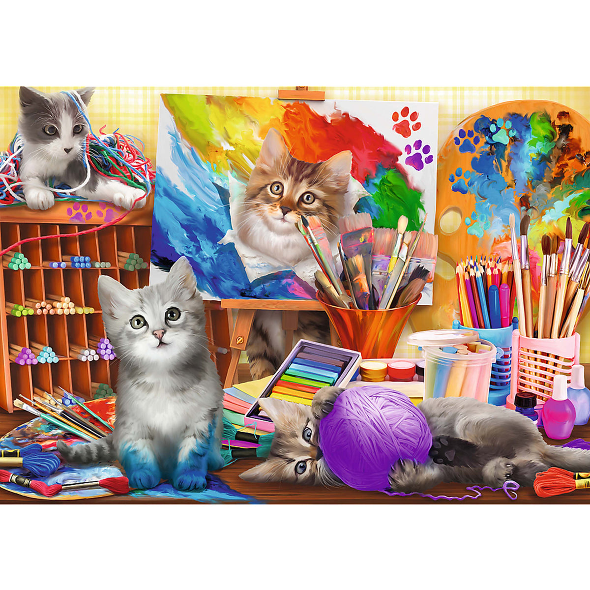 The Art Of Painting 2 X 500 Piece Puzzle