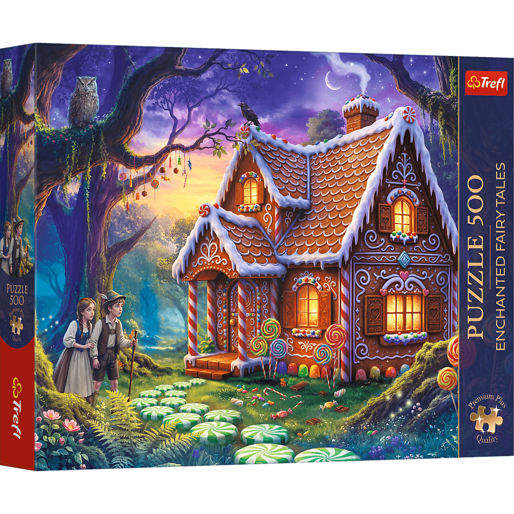 Premium Plus Enchanted Fairy Tales Hansel And Gretel 500 Piece Puzzle