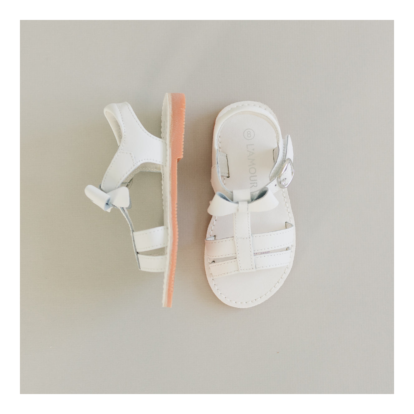 Janie T-strap Bow Sandal