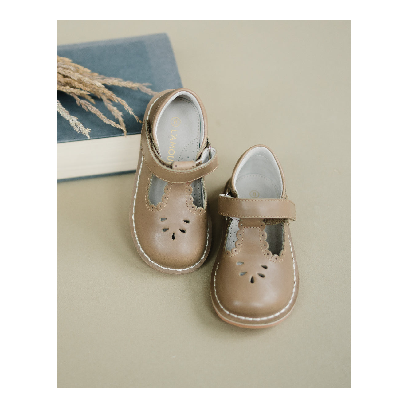 Angie Scalloped T-strap Mary Jane