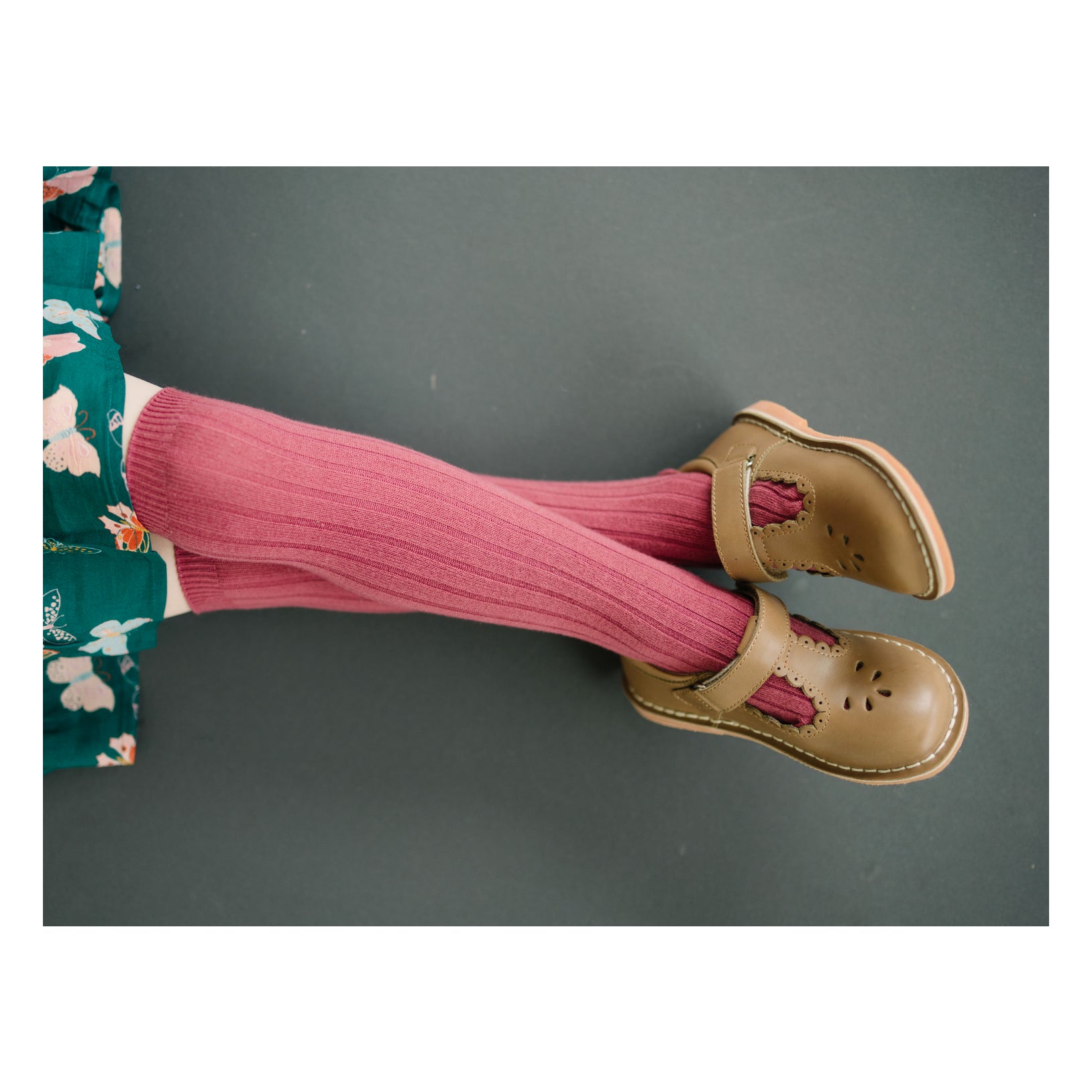 Angie Scalloped T-strap Mary Jane