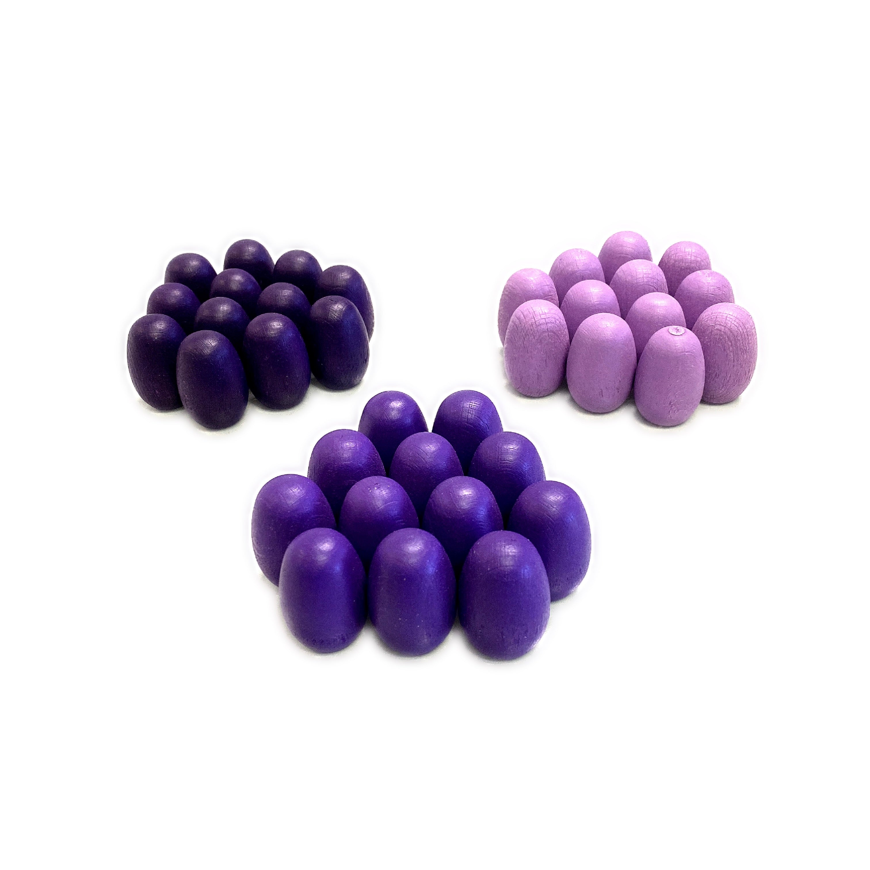 324 Pcs Mandala Loose Parts With Wooden Tray  Open-ended Play Set