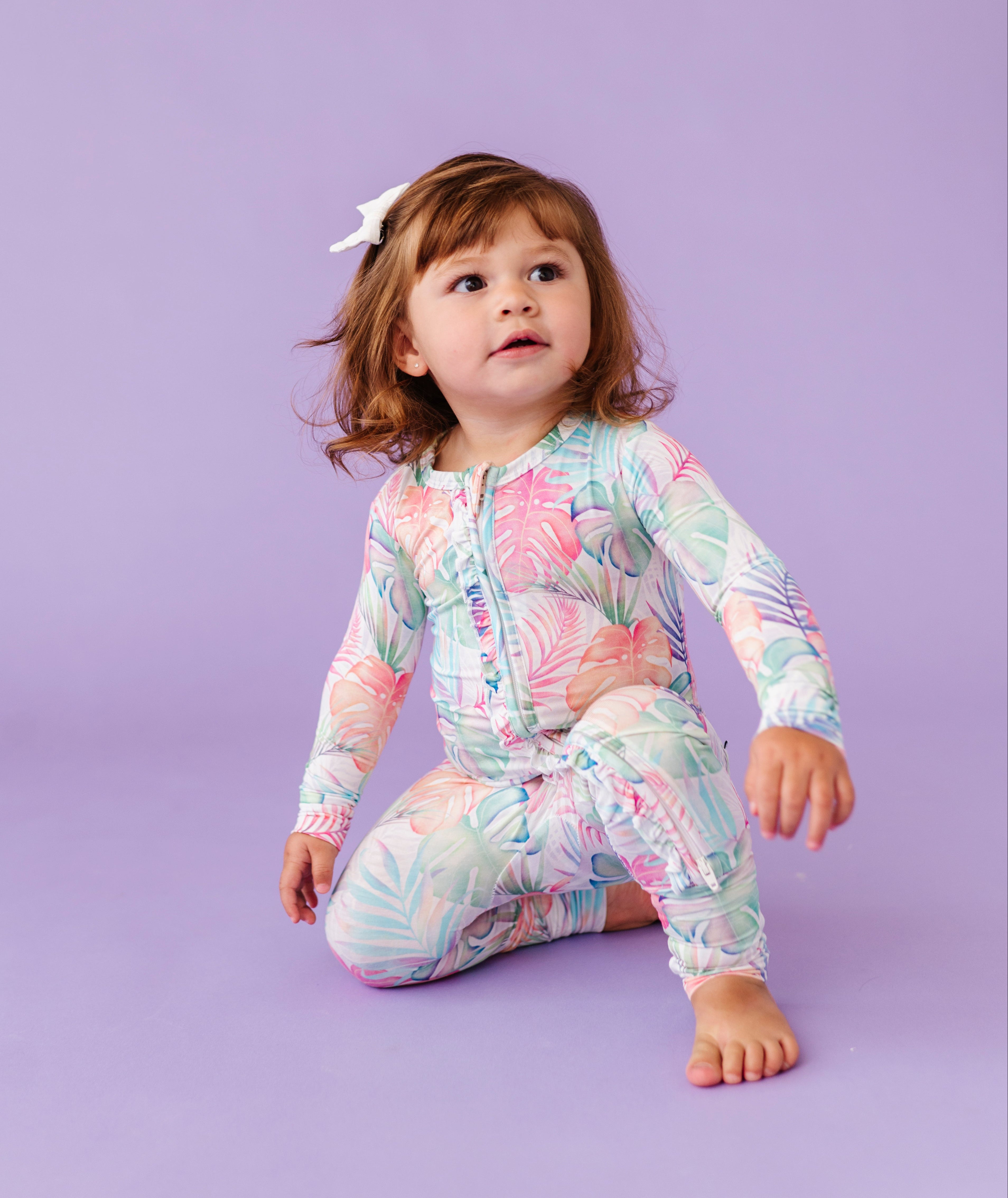 Lucia Ruffle Convertible Romper