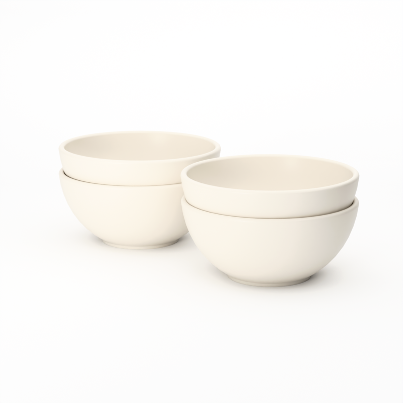 Round Small Bowl - Set Of 4