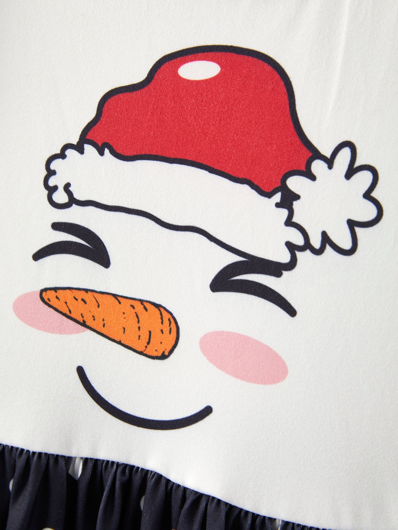 Girls Christmas Snowmen Dress  2-piece Set