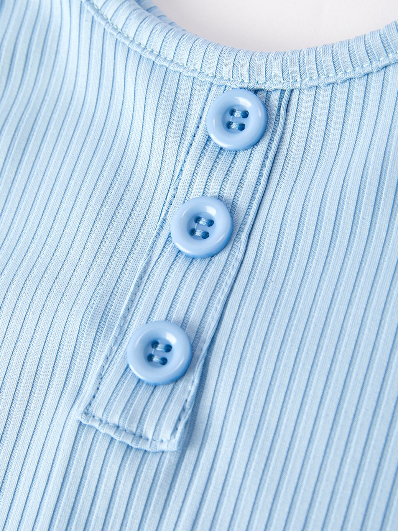 Easter Girls Blue Bunny Floral Print Top Flared Pants Set