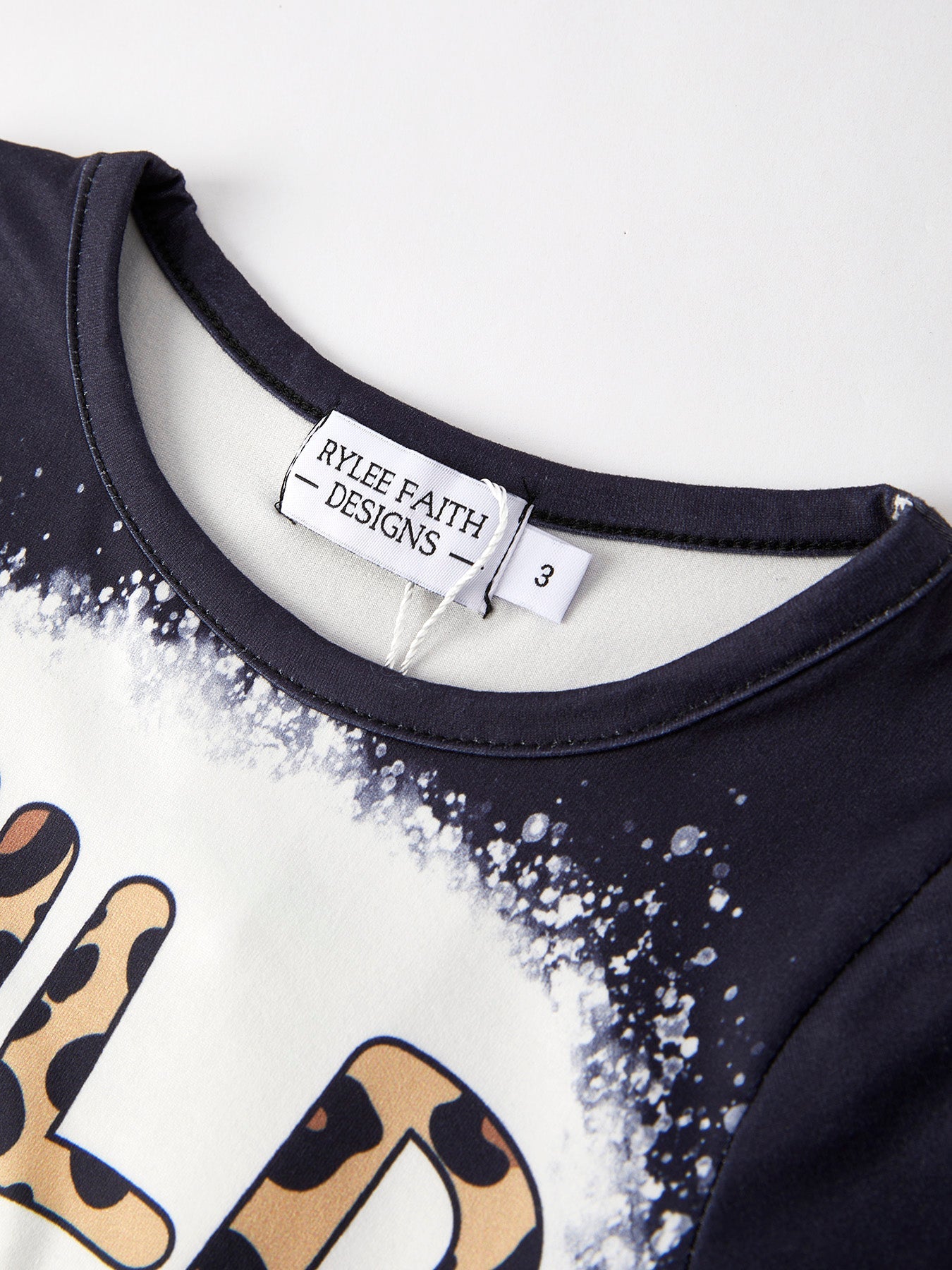 "wild Curls" Leopard Print Girls Set