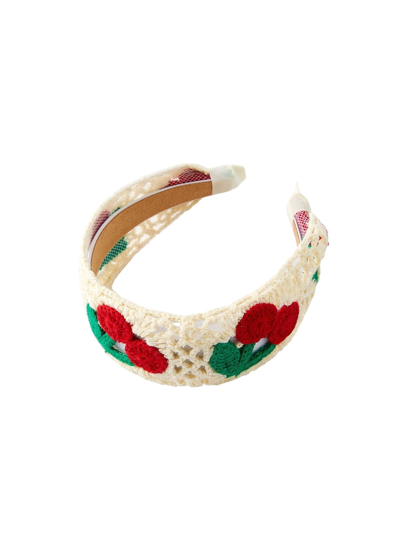 Sweet Cherry Crochet Headband