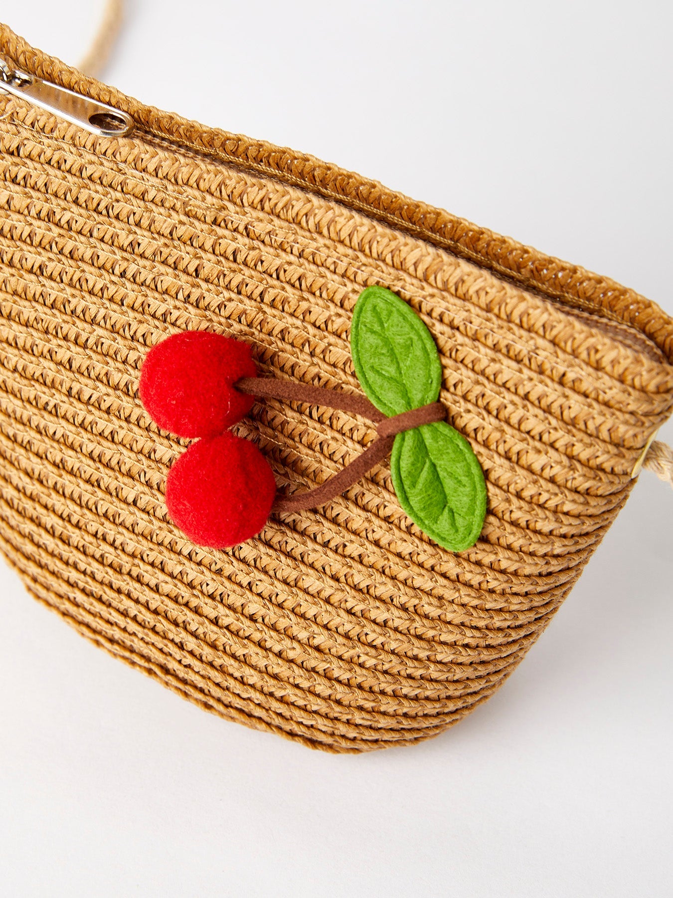 Charming Cherry Accent Crossbody Bag