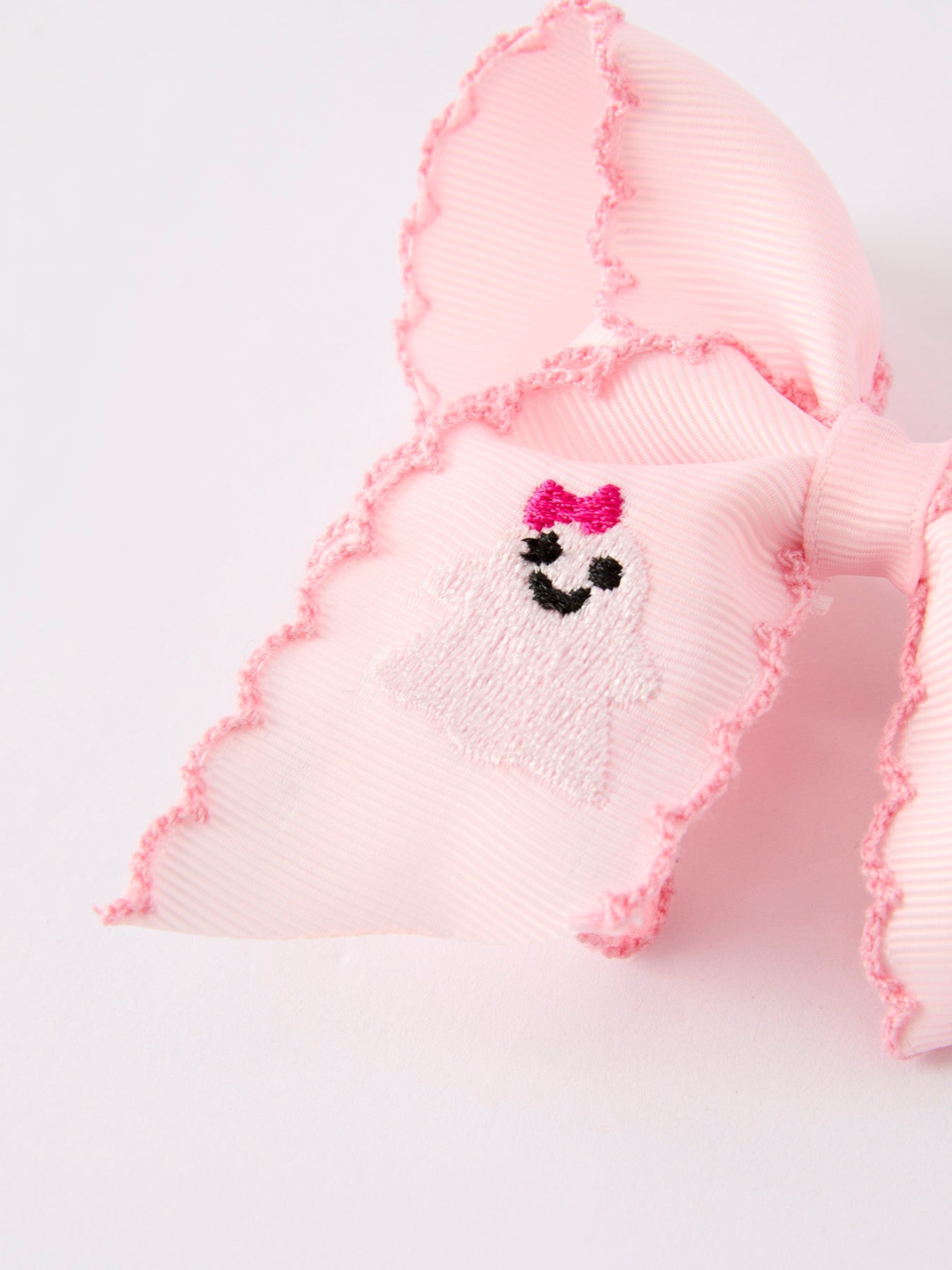 Halloween Ghost Bow Hairpin 3.9 Inch