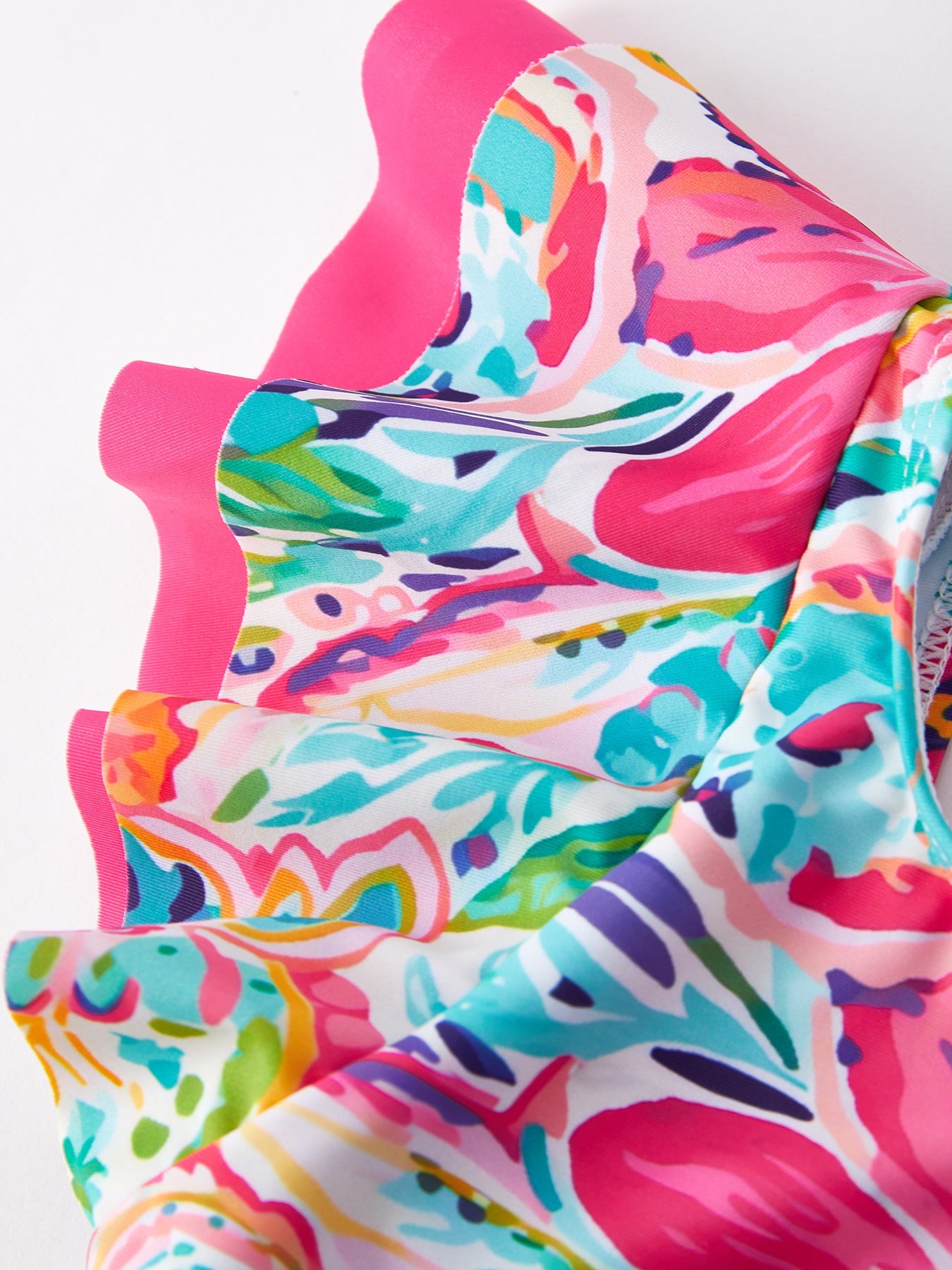 "colorful Pattern" Girls' Boutique Swimsuit