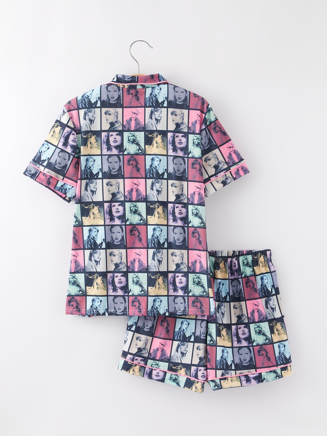 Mommy Me Ts Printed Adult Plaid Pajamas  Set