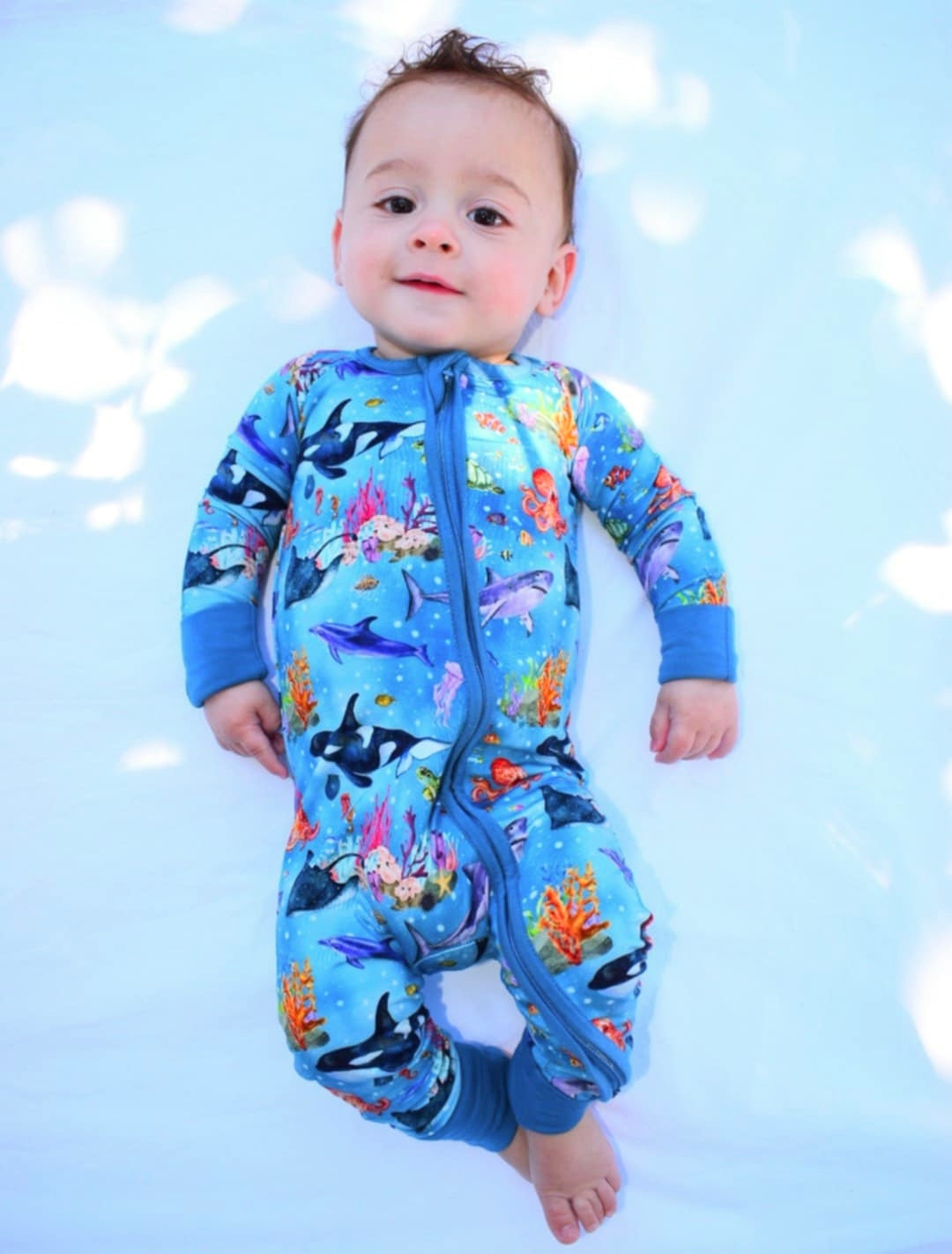 Sleepy Seas Convertible Footie