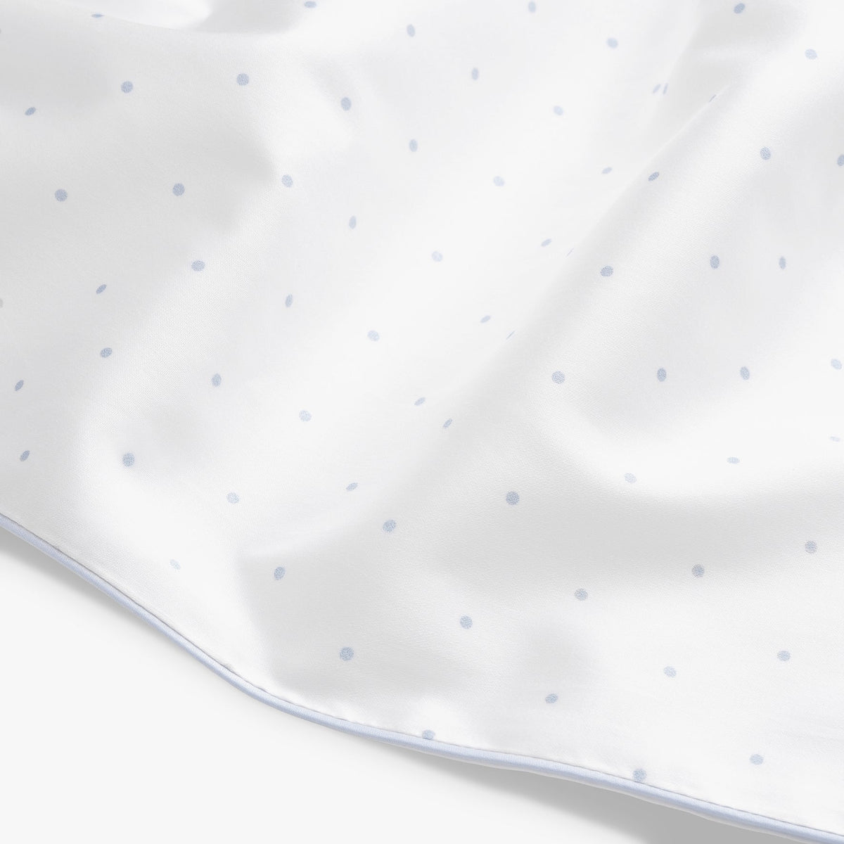 Classic Polka Dot Crib Sheet - Blue