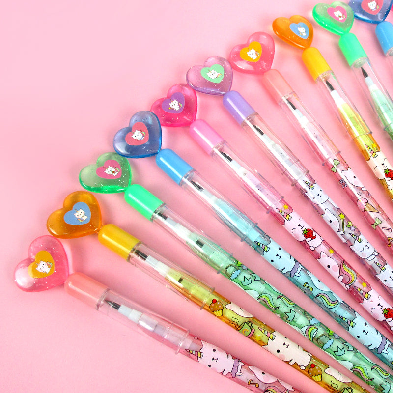 Unicorn Kitty Multi Point Pencils