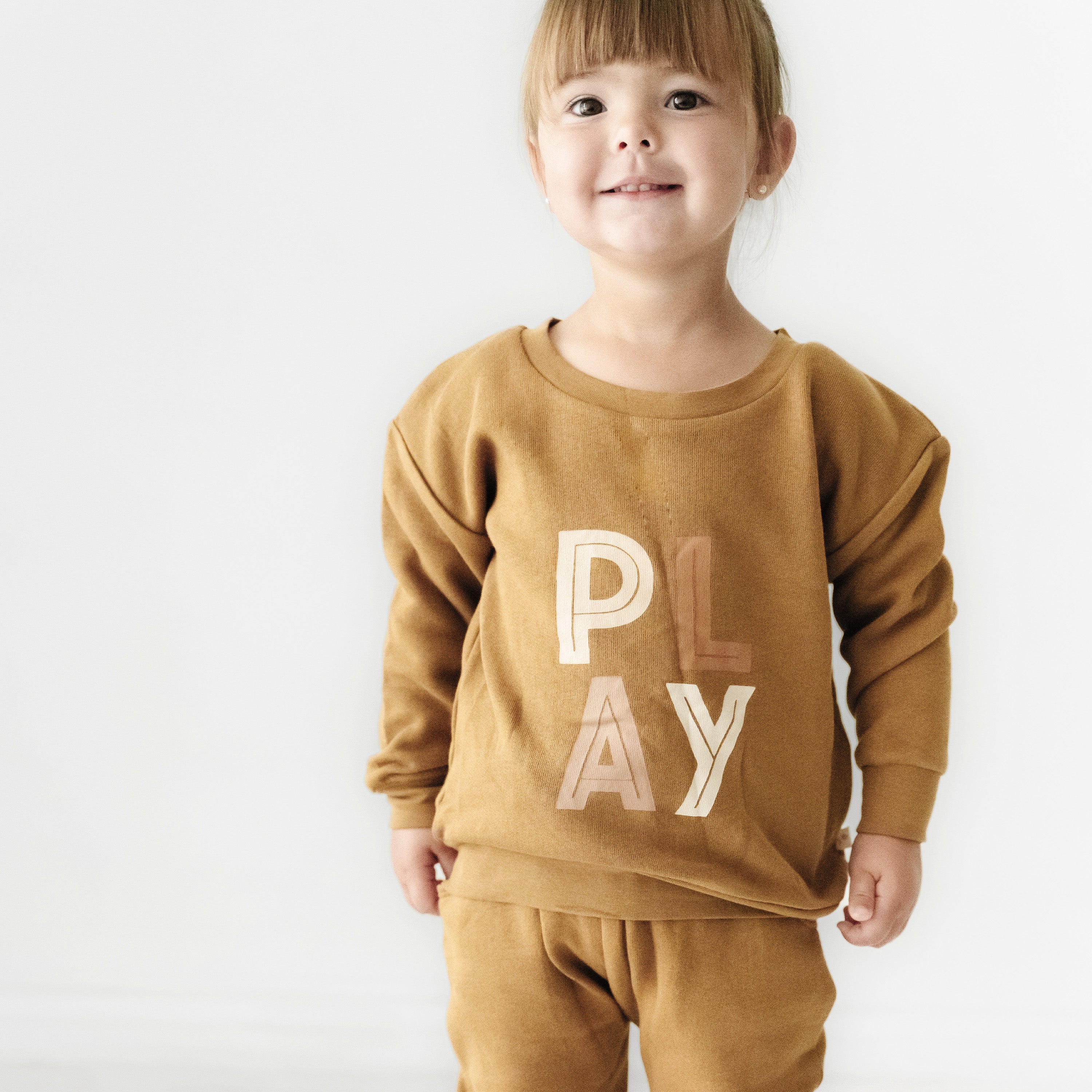 Organic Graphic Sweatshirt - Play