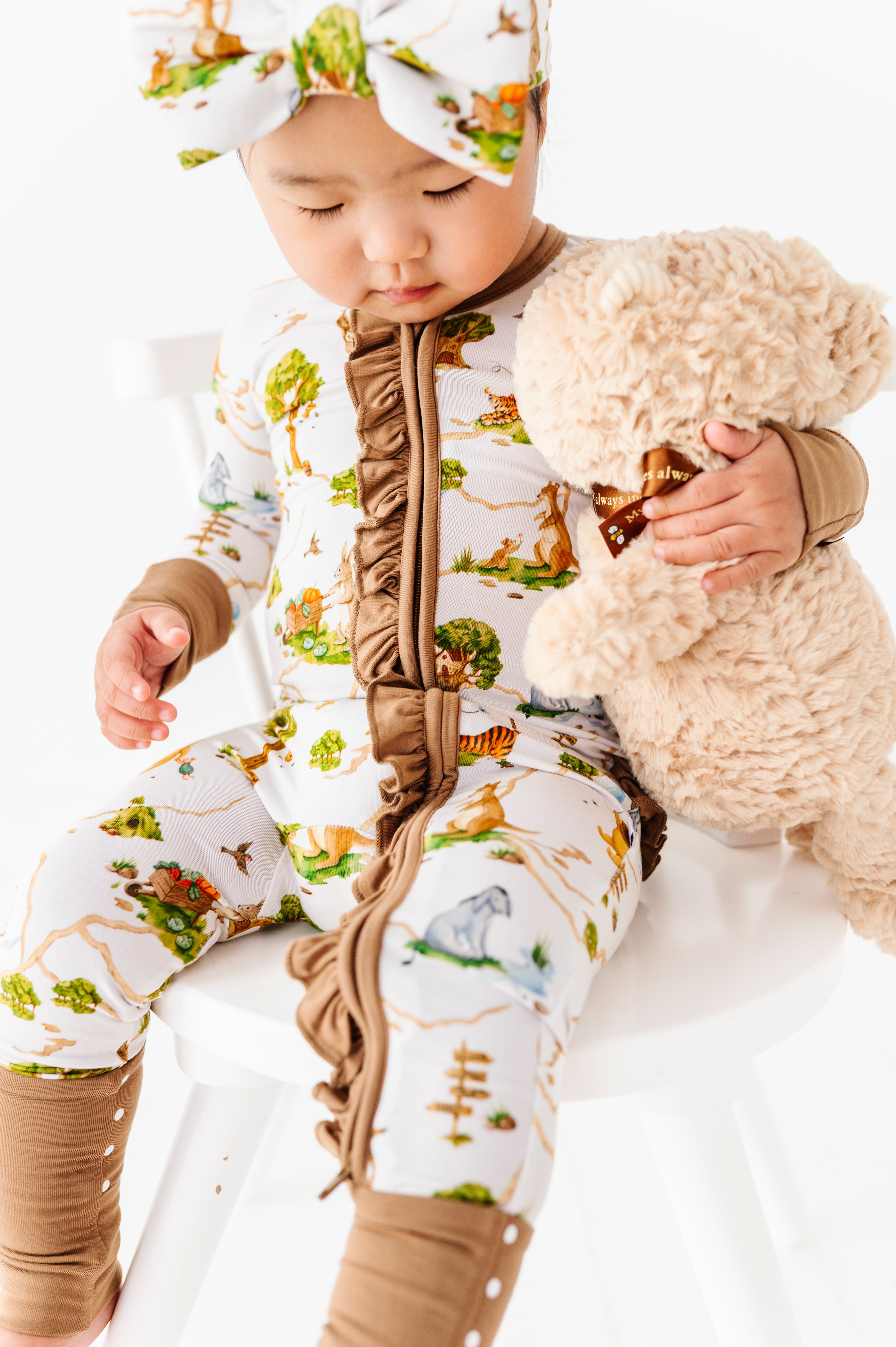 Oh Bother, It's Bedtime Ruffle Romper