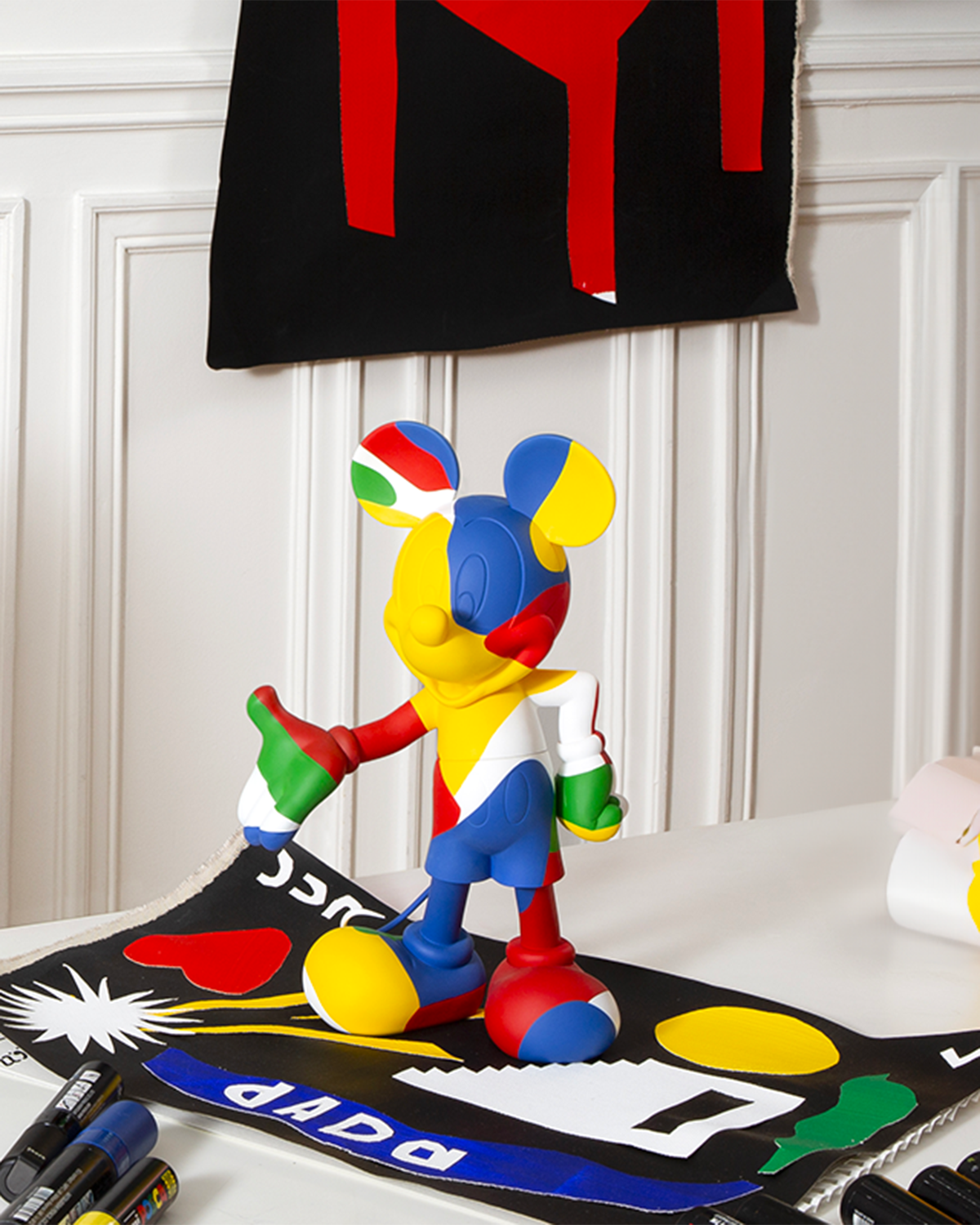 Mickey Mouse Kamo Multi Color 12in