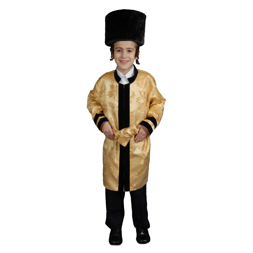 Gold Grand Rabbi Robe - Kids